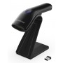 GTCODESTAR barcode scanner X-9200L με βάση, 1D & 2D, ενσύρματο & ασύρματο, Bluetooth, 800mAh, μαύρο