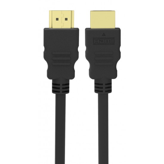 POWERTECH καλώδιο HDMI CAB-H191 με Ethernet, 4K/60Hz, 18 Gbps, 1.5m, μαύρο
