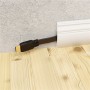 GOOBAY καλώδιο HDMI 77134 με Ethernet, flat, 8K/60Hz, 48 Gbps, 1.5m, μαύρο