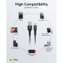 GOOBAY καλώδιο USB-C σε USB 74528, 60W, 480Mbps, 3m, μαύρο