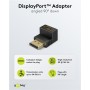 GOOBAY αντάπτορας DisplayPort 77130, 8K/144Hz, γωνιακός, μαύρος