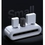 USAMS φορτιστής τοίχου CC265, USB & 2x USB-C, 67W, GaN, μαύρος
