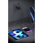 USAMS φορτιστής τοίχου CC265, USB & 2x USB-C, 67W, GaN, λευκός