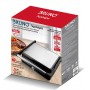 BRUNO γκριλιέρα BRN-0251, 2000W, με ρυθμιζόμενο θερμοστάτη, inox-μαύρη