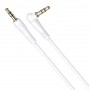 KAKUSIGA καλώδιο ήχου 3.5mm KSC-521, AUX, 90°, HiFi 1m, λευκό