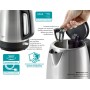 BRUNO βραστήρας νερού BRN-0246, ανοξείδωτος, 1.7L, STRIX, 2200W, inox