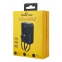 POWERTECH power bank PT-1504 με καλώδια & οθόνη, 20000mah, 22.5W, μαύρο