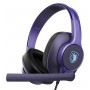 SADES gaming headset UPOWER, 3.5mm σύνδεση, 40mm, μωβ