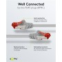 GOOBAY καλώδιο δικτύου 95579, CAT 6 S/FTP, copper, 250MHz, 1.5m, γκρι