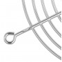 DELOCK σχάρα για 120mm ανεμιστήρα 67308, μεταλλική, ασημί
