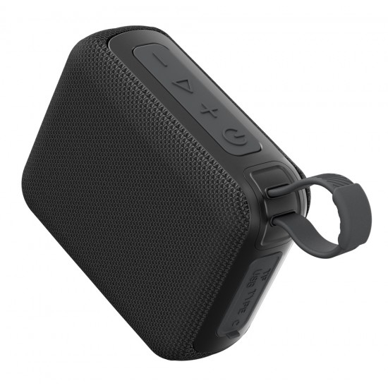 CELEBRAT φορητό ηχείο SP-23, 5W, Bluetooth, 1200mAh, μαύρο