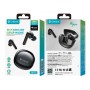 CELEBRAT earphones με θήκη φόρτισης W71, True Wireless, 10mm, 30/200mAh, μαύρα