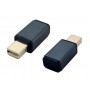 POWERTECH mini DisplayPort display emulator plug CAB-DP083, 4K/17Hz, γκρι
