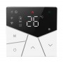 Smart θερμοστάτης αερίου BHT-15GCLW, WiFi, χωνευτός, μαύρος