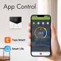 Smart θερμοστάτης αερίου BHT-15GCLW, WiFi, χωνευτός, μαύρος