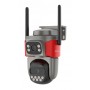 VSTARCAM smart κάμερα AF621DR, dual lens, αναγνώριση φωτιάς & καπνού, 2MP, WiFi, SD, PTZ, IP66