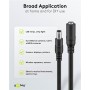 GOOBAY καλώδιο προέκτασης τροφοδοσίας 71401, 5.5x2.5mm, 3m, μαύρο