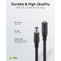 GOOBAY καλώδιο προέκτασης τροφοδοσίας 76671, 5.5x2.1mm, 5m, μαύρο