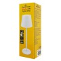 POWERTECH LED επιτραπέζιο φωτιστικό HLL-0194, ρυθμιζόμενο, επαναφορτιζόμενο, λευκό