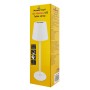 POWERTECH LED επιτραπέζιο φωτιστικό HLL-0196, RGB, ρυθμιζόμενο, επαναφορτιζόμενο, λευκό
