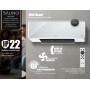 BRUNO κεραμικό αερόθερμο BRN-0258, 2000W, IP22, προηγμένων λειτουργιών, με ανεμιστήρα