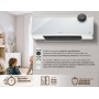 BRUNO κεραμικό αερόθερμο BRN-0258, 2000W, IP22, προηγμένων λειτουργιών, με ανεμιστήρα