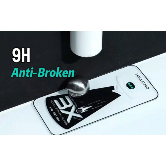 POWERTECH tempered glass Emery Private 5D TGC-0798 για iPhone 17, full glue
