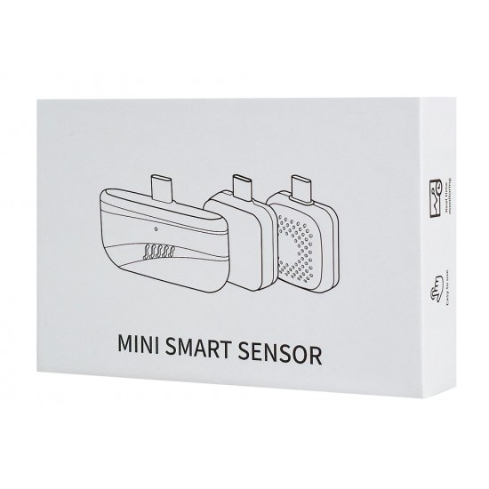 HANWEI μίνι μετρητής μονοξειδίου του άνθρακα MINI600-CO-T για smartphone, USB-C, 0~1000ppm