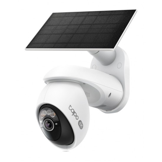 TP-LINK smart ηλιακή κάμερα Tapo C660 KIT, 4K/8MP, WiFi, PTZ, SD, IP65, EU/1.0