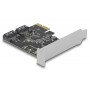 DELOCK κάρτα επέκτασης PCIe σε 2x SATA 90431, 6Gb/s