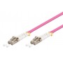 GOOBAY καλώδιο οπτικής ίνας LC-UPC 95934, Multimode OM4, 1m, βιολετί