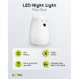 GOOBAY LED φωτιστικό νυκτός πολική αρκούδα 61647, RGB, επαναφορτιζόμενο, λευκό