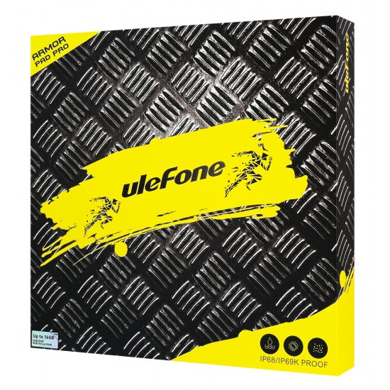 ULEFONE tablet Armor Pad Pro, 8", 8/128GB, 4G, 7650mAh, IP68/IP69K, μαύρο
