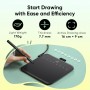 XP-PEN ταμπλέτα σχεδίασης με γραφίδα Deco 640, 160x90mm, μαύρο