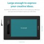 XP-PEN ταμπλέτα σχεδίασης με γραφίδα Star G960S Plus, 228.8x152.6mm, μαύρο