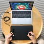 XP-PEN ταμπλέτα σχεδίασης με γραφίδα Star G960S Plus, 228.8x152.6mm, μαύρο