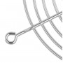 DELOCK σχάρα για 60mm ανεμιστήρα 67305, μεταλλική, ασημί