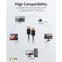 GOOBAY καλώδιο DisplayPort 77443, 8K/120Hz, 40 Gbps, 2m, μαύρο