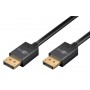 GOOBAY καλώδιο DisplayPort 77442, 8K/120Hz, 40 Gbps, 1m, μαύρο