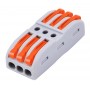 POWERTECH κλέμα σύνδεσης καλωδίων TOOL-0104, 3pin προς 3pin, 10τμχ