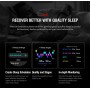 ZEBLAZE smartwatch Stratos 4 με φακό, heart rate, 1.43" AMOLED, GPS, 5 ΑΤΜ, MIL-STD-810H, μαύρο