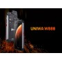 UNIWA smartphone W888, 6.3" HD+, 4/64GB, ηχείο 2W, Atex Zone 2, IP68, μαύρο