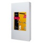 POWERTECH LED φωτιστικό οροφής HLL-0203, 42W, 4000K, 70x30x120cm, ασημί/μαύρο