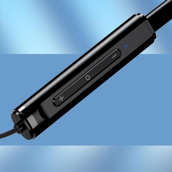 KAKUSIGA earphones KSC-1878 με μαγνήτη, Bluetooth, 10mm, 200mAh, μαύρα