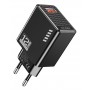 KAKUSIGA φορτιστής τοίχου KSC-1235, USB, 12W, μαύρος