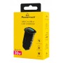 POWERTECH φορτιστής αυτοκινήτου PT-1538, USB & USB-C, 30W, μαύρος