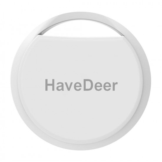 HAVEDEER smart tag ACCUTAG για Android συσκευές, Bluetooth tracker, λευκό