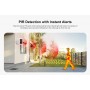 VSTARCAM smart ηλιακή κάμερα CB554 με φωτισμό, 3MP, WiFi, SD, 5200mAh, IP66