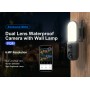 VSTARCAM smart κάμερα FC4 με φωτισμό, dual lens, 3MP, WiFi, SD, PTZ, IP66