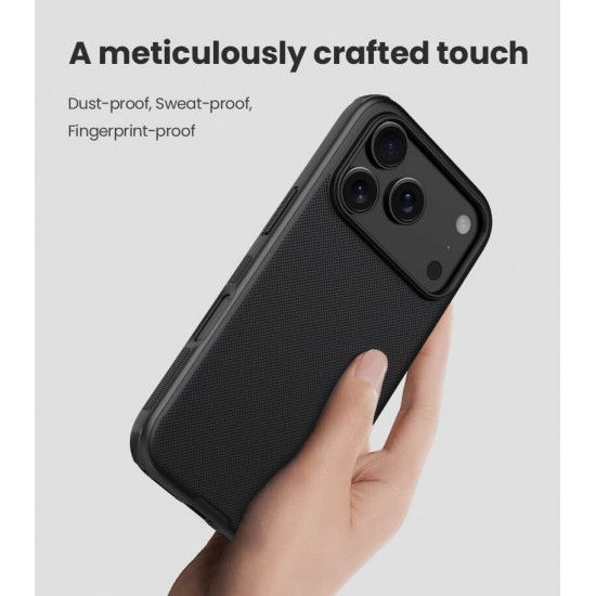 NILLKIN θήκη Super Frosted Shield Pro για Apple iPhone 17 Pro, μπλε